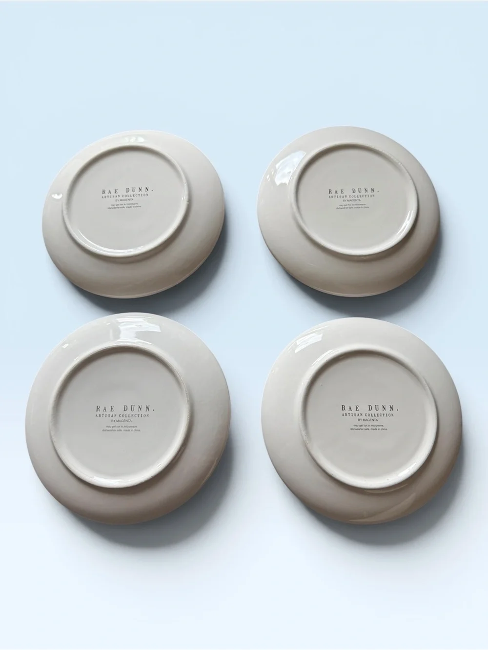 Four-Piece Set of Rae Dunn 